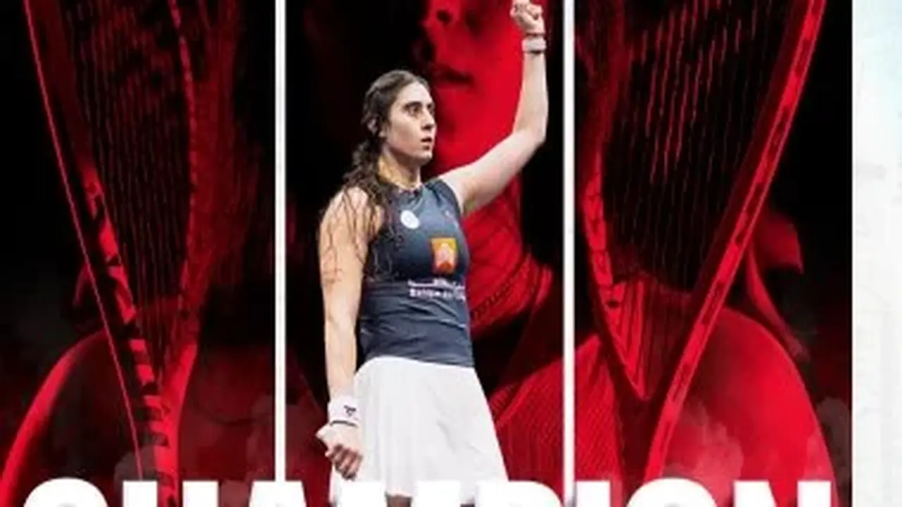 نور الشربيني تحصد لقب بطولة هونج كونج للاسكواش بتفوق على الأمريكية